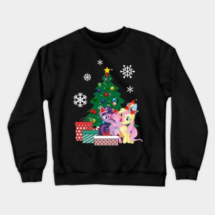 My Little Pony Around The Christmas Tree Crewneck Sweatshirt